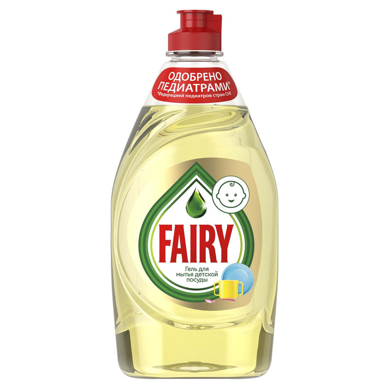 Засіб для ручного миття посуду FAIRY, для дитячого посуду, 0,45л